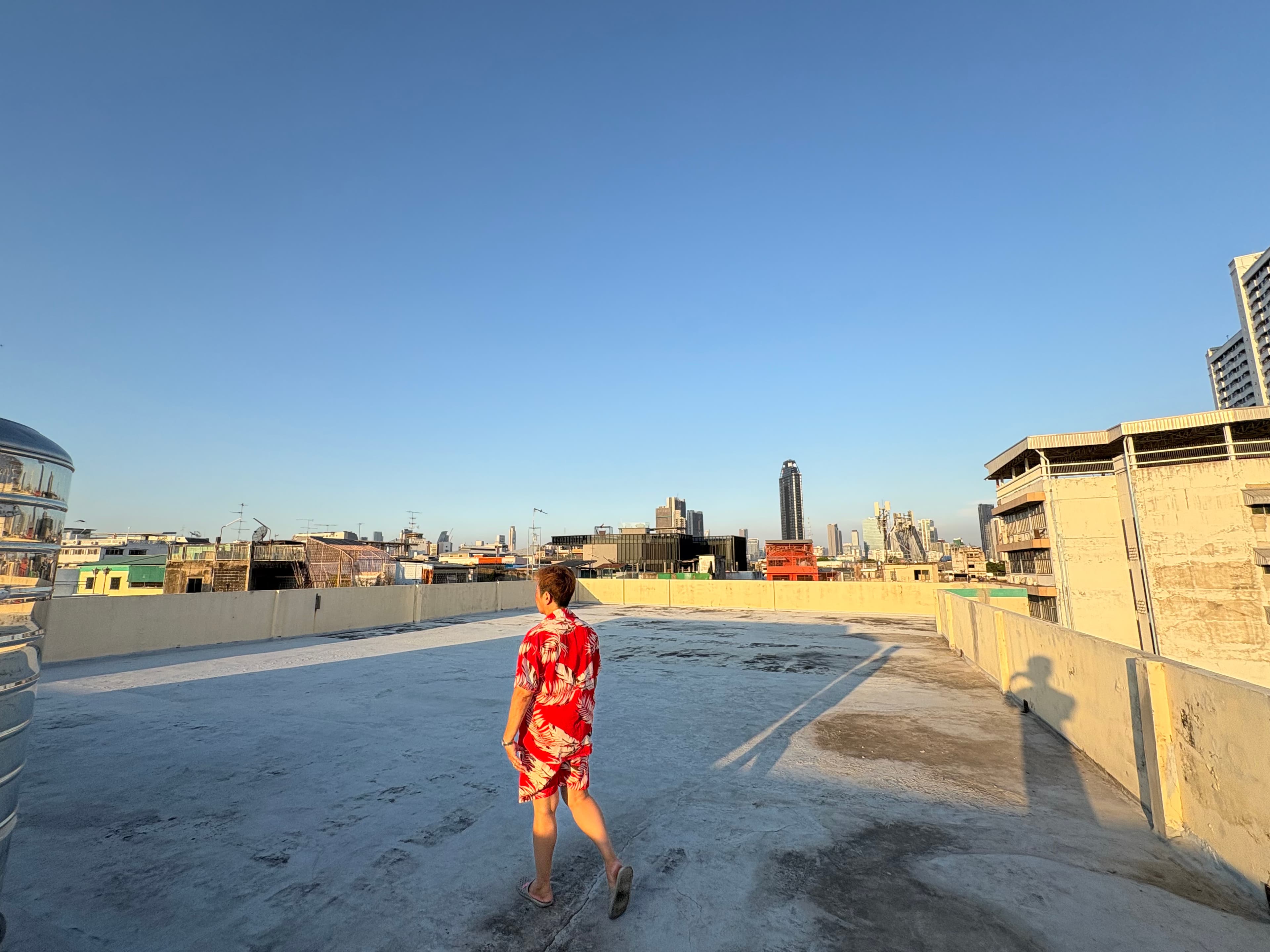 Rooftop setup